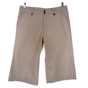 STO Womens Bermuda Shorts 12 Khaki Grommets  Susquehanna Trail Outfitters